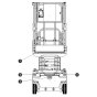 Front Labels for Skyjack SJ3013 Micro DC Scissor Lift