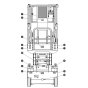 Rear Labels for Skyjack SJ3013 Micro DC Scissor Lift