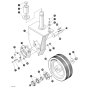 Steer Wheels for Skyjack SJ3013 Micro DC Scissor Lift