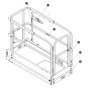 Platform Labels for Skyjack SJ3213 Micro DC Scissor Lift