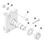 Rear Axle for Skyjack SJ3213 Micro DC Scissor Lift