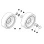 Tires for Skyjack SJ3213 Micro DC Scissor Lift