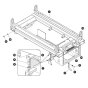 Base for Skyjack SJ3219 Micro DC Scissor Lift