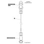 Platform to Base Control Cable for Skyjack SJ3219 Micro DC Scissor Lift