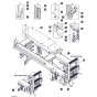 Base for Skyjack SJ3220 DC Scissor Lift