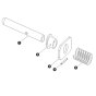 Gate Latch for Skyjack SJ3220 DC Scissor Lift