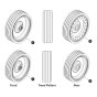 Wheels for Skyjack SJ3220 DC Scissor Lift