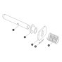 Gate Latch for Skyjack SJ4732 DC Scissor Lift