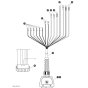Platform Control Cable - SGLE for Skyjack SJ4732 DC Scissor Lift
