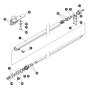 Powerdeck Cylinder for Skyjack SJ4732 DC Scissor Lift