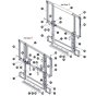 Rear Gates for Skyjack SJ4732 DC Scissor Lift