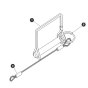Wire Locking Pin for Skyjack SJ4732 DC Scissor Lift