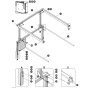 sj4740-extension-railing for Skyjack SJ4740 DC Scissor Lift