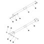 Drop Bar Gate for Skyjack SJ66 Tplus Telescopic Boom