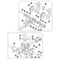 Extension Cylinder Hardware for Skyjack SJ66 Tplus Telescopic Boom