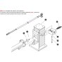 Extension Cylinder for Skyjack SJ66 Tplus Telescopic Boom