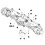 Front Axle for Skyjack SJ66 Tplus Telescopic Boom