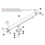Jib Cylinder for Skyjack SJ66 Tplus Telescopic Boom