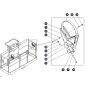 Pipe Rack for Skyjack SJ66 Tplus Telescopic Boom