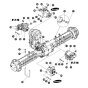 Rear Axle for Skyjack SJ66 Tplus Telescopic Boom