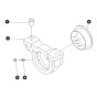Trunnion - Front Axle for Skyjack SJ66 Tplus Telescopic Boom