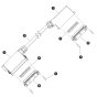 Base to Platform Cable for Skyjack SJ6826 (B200000001 - B200999999) RT Scissor Lift