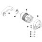 Air Cleaner Kit for Skyjack SJ6826 (B200000001 - B200999999) RT Scissor Lift