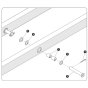 Center Pin for Skyjack SJ6826 (B200000001 - B200999999) RT Scissor Lift