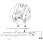 Flashing Light for Skyjack SJ6826 (B200000001 - B200999999) RT Scissor Lift
