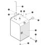 Fuel Tank for Skyjack SJ6826 (B200000001 - B200999999) RT Scissor Lift