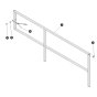 Left Platform Railing for Skyjack SJ6826 (B200000001 - B200999999) RT Scissor Lift