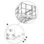 Platform Mounting Hardware for Skyjack SJ6826 (B200000001 - B200999999) RT Scissor Lift