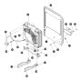 Radiator Kit for Skyjack SJ6826 (B200000001 - B200999999) RT Scissor Lift