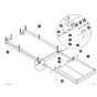 Main and Extension Platform for Skyjack SJ6826 (B200000001 - B200999999) RT Scissor Lift