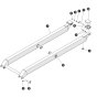 Scissor Level 2 3 and 4 Outside for Skyjack SJ6826 (B200000001 - B200999999) RT Scissor Lift