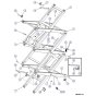 Scissor Arm (31メ Models) for Skyjack SJ8831 RT Scissor Lift