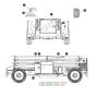Labels - Engines for Skyjack SJ9253 RT Scissor Lift