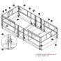 Labels - Railings for Skyjack SJ9253 RT Scissor Lift