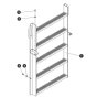 Ladder for Skyjack SJ9253 RT Scissor Lift