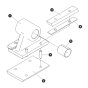 Lower Slider for Skyjack SJ9253 RT Scissor Lift
