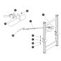 Maintenance Stand - Bottom for Skyjack SJ9253 RT Scissor Lift
