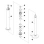 Outrigger Cylinder for Skyjack SJ9253 RT Scissor Lift