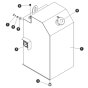 Fuel Tank for Skyjack SJ9664 RT Scissor Lift