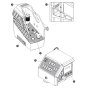 Labels - Control Boxes for Skyjack SJ9664 RT Scissor Lift