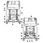 Labels - Front & Back for Skyjack SJ9664 RT Scissor Lift