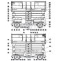 Labels - Left & Right Sides for Skyjack SJ9664 RT Scissor Lift