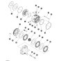 Brakes - Rear Axle for Skyjack SJ9664 RT Scissor Lift