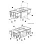Tool Caddy for Skyjack SJ9664 RT Scissor Lift