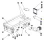 Base for Skyjack SJIII 3215 (10000996 - 10999999) DC Scissor Lift