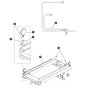 Dual Flashing Amber Light Option (Diagonal) for Skyjack SJIII 3215 (10000996 - 10999999) DC Scissor Lift